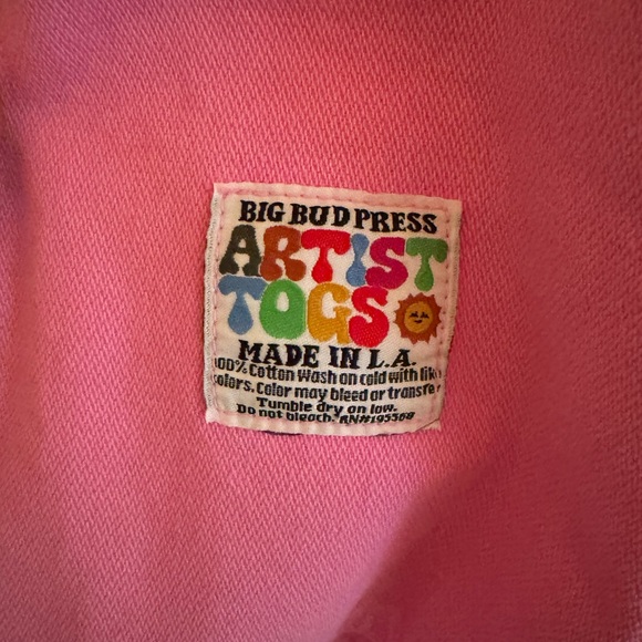 Big Bud Press California Poppy print overalls. Size Small (regular women’s M/L) - Picture 9 of 12